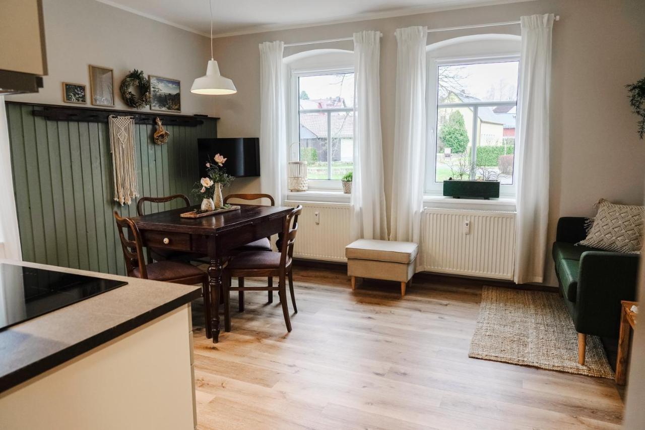 Urlaubsfreude Biedermann Haus GlücksStein Ferienwohnung Smaragd Bad Schandau Exterior foto