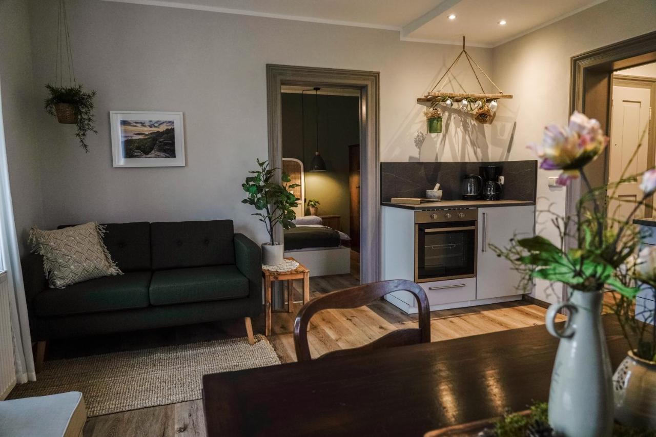 Urlaubsfreude Biedermann Haus GlücksStein Ferienwohnung Smaragd Bad Schandau Exterior foto