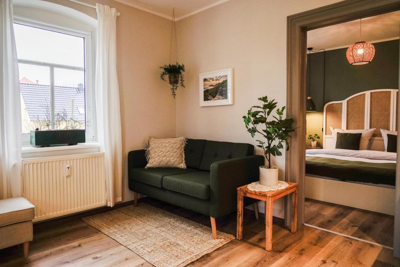 Urlaubsfreude Biedermann Haus GlücksStein Ferienwohnung Smaragd Bad Schandau Exterior foto