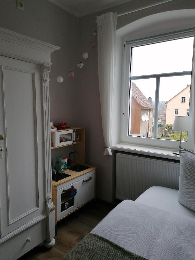 Urlaubsfreude Biedermann Haus GlücksStein Ferienwohnung Smaragd Bad Schandau Exterior foto