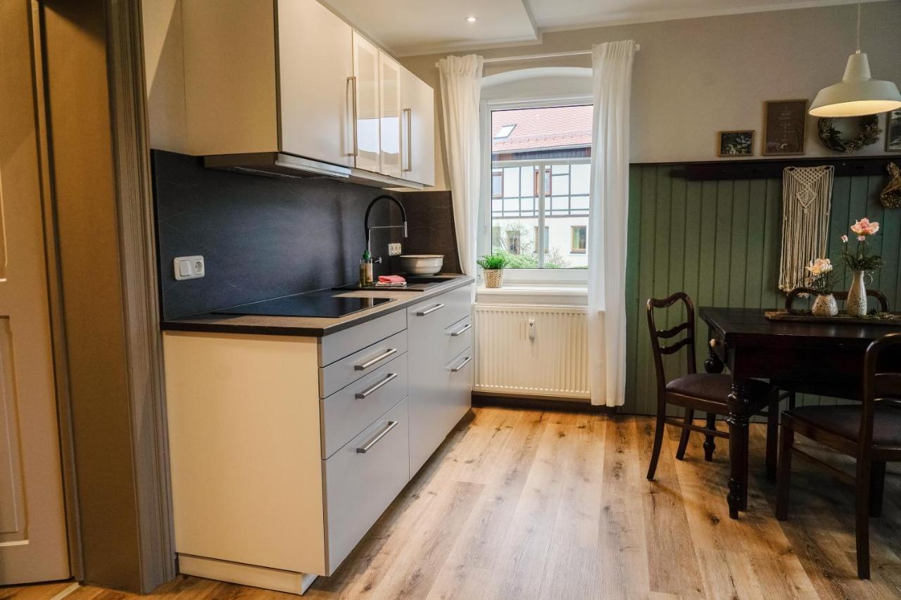 Urlaubsfreude Biedermann Haus GlücksStein Ferienwohnung Smaragd Bad Schandau Exterior foto